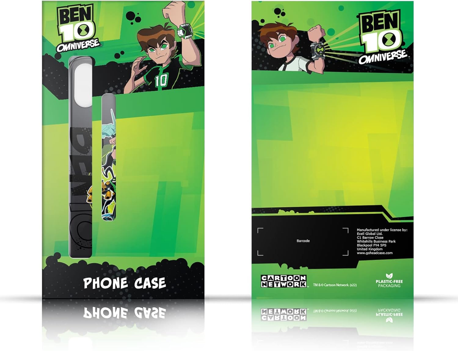 Head Case Designs Officially Licensed Ben 10 Omniverse Omnitrix Graphics Leather Book Wallet Case Cover Compatible with Motorola Moto G82 5G