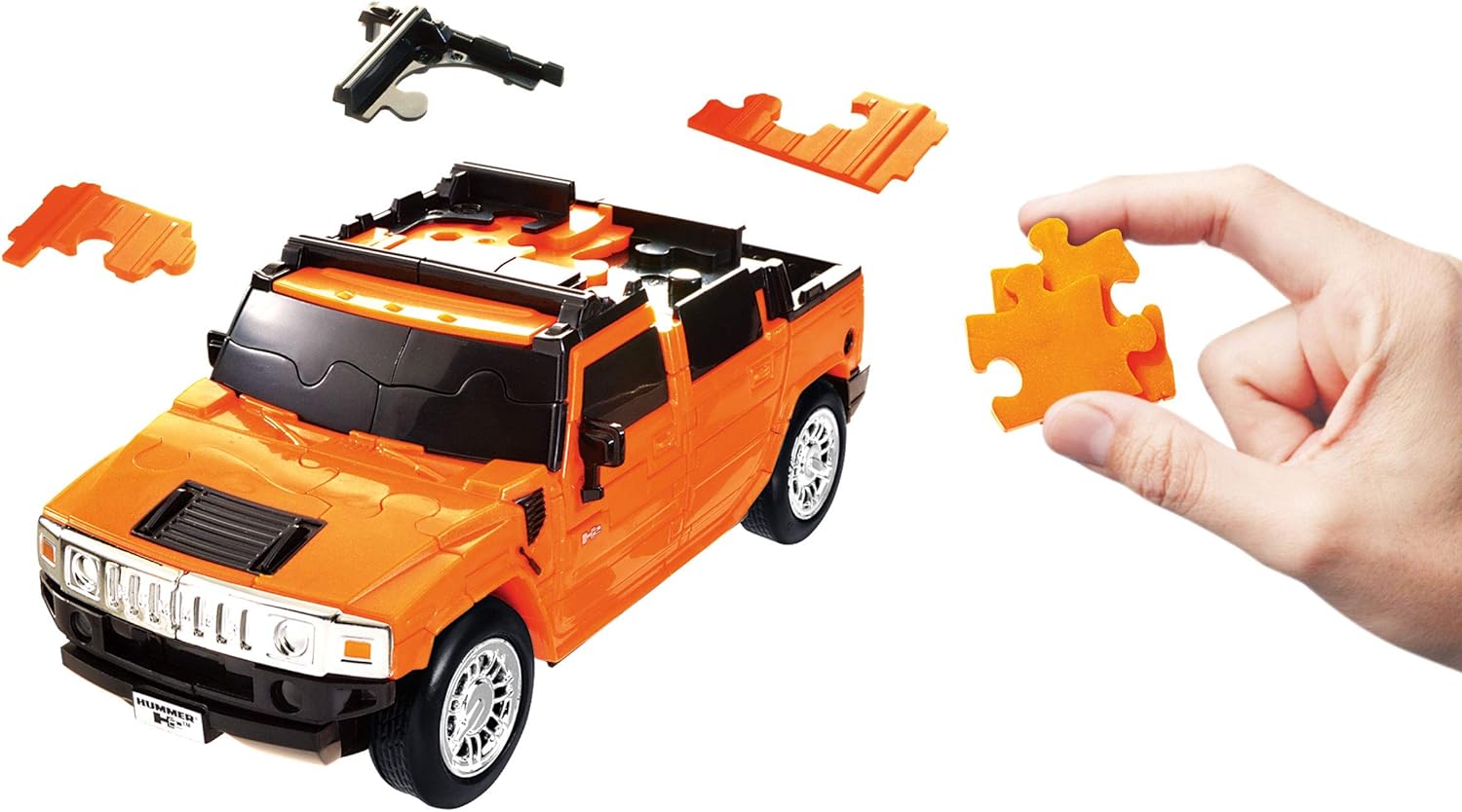 80657100 Hummer Fun 3D Puzzle 80657100-Lobster, Naranja