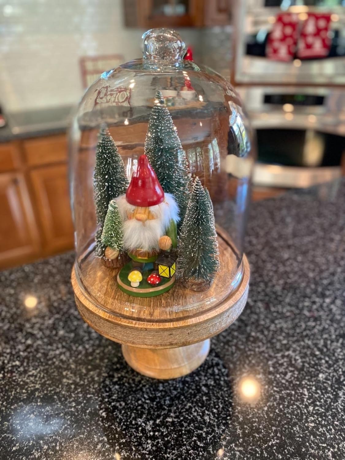Cepillos para botellas, decoración de Navidad, pequeños árboles de Navidad para mesa, decoraciones de Navidad para interiores, mini árboles de sisal