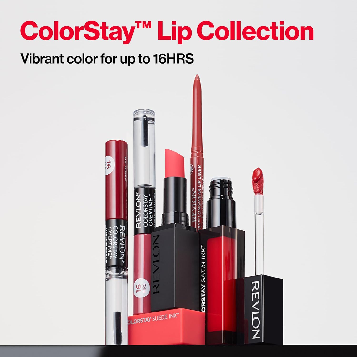 Revlon ColorStay Satin Ink Crown Jewels Lápiz labial líquido, duradero e impermeable, fórmula cremosa hidratante infundida con aceite de semilla de