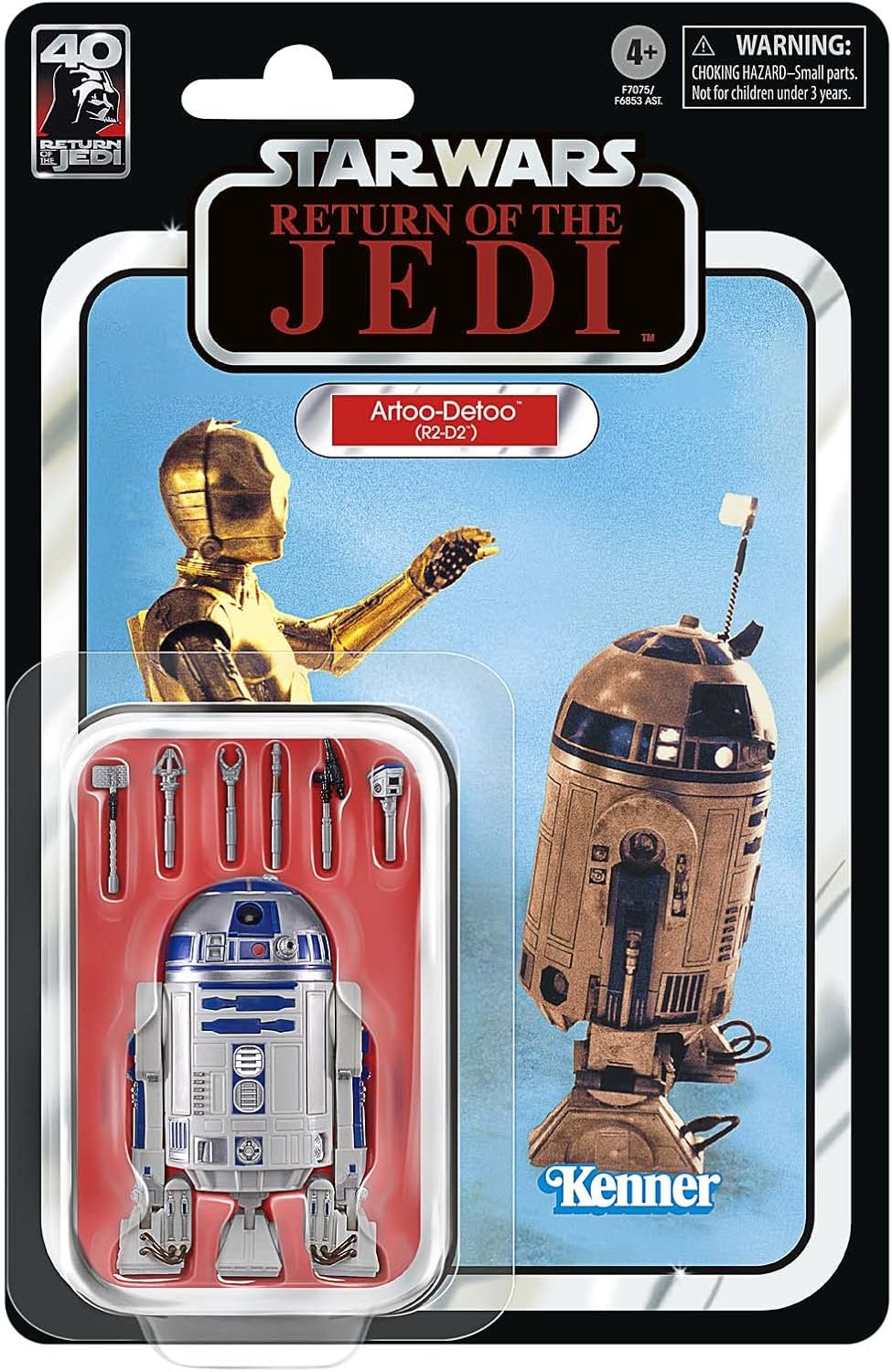 STAR WARS The Black Series Artoo-Detoo (R2-D2), Return of The Jedi 40th Anniversary – Figuras de acción coleccionables de 6 pulgadas, a partir de 4