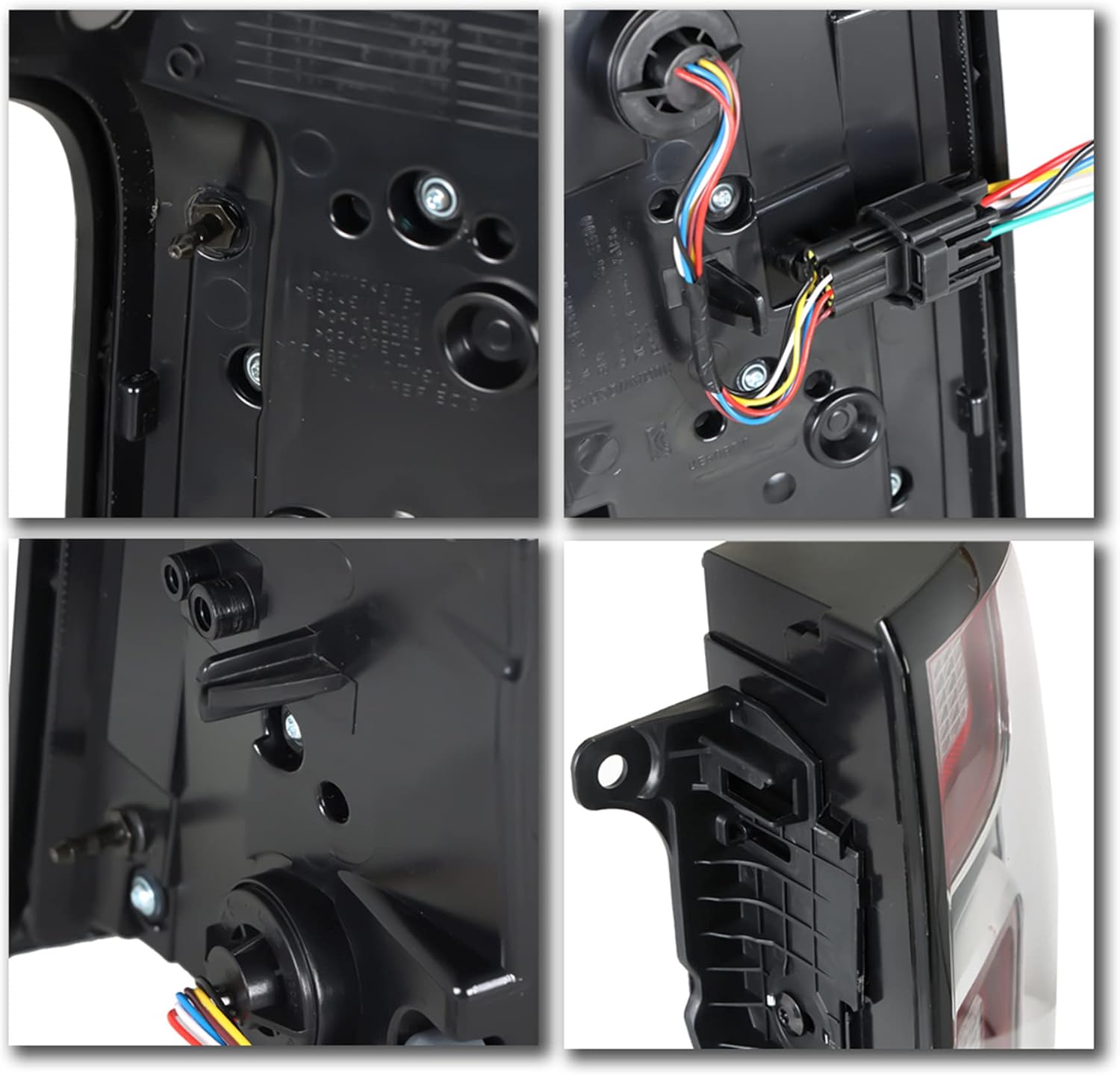 GXYWADY Luz de advertencia de luz trasera de repuesto para Land Range Rover L405 2018 2019 2020 Conjunto de lámpara de freno lado del pasajero