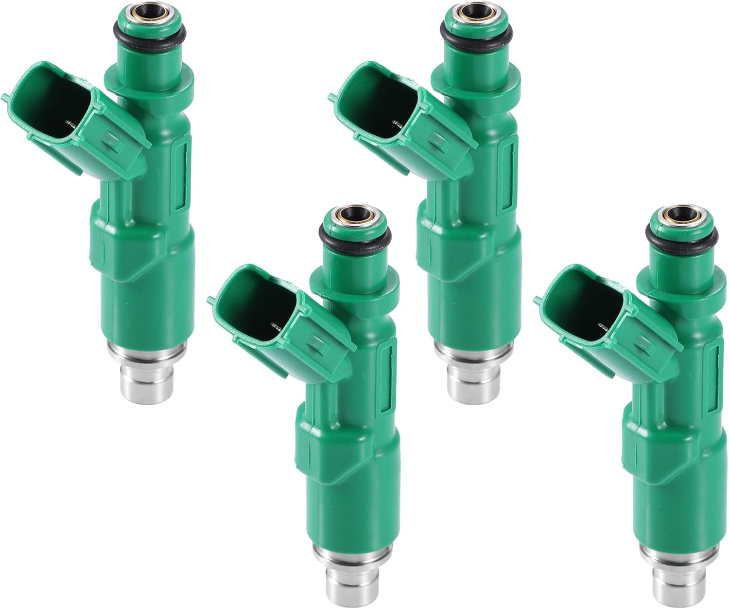 X AUTOHAUX 4pcs 23209-21020 inyector de combustible para Toyota Echo 2000-2005 para Toyota Prius 1.5L 2003-2009 para Scion xA xB 2004-2006