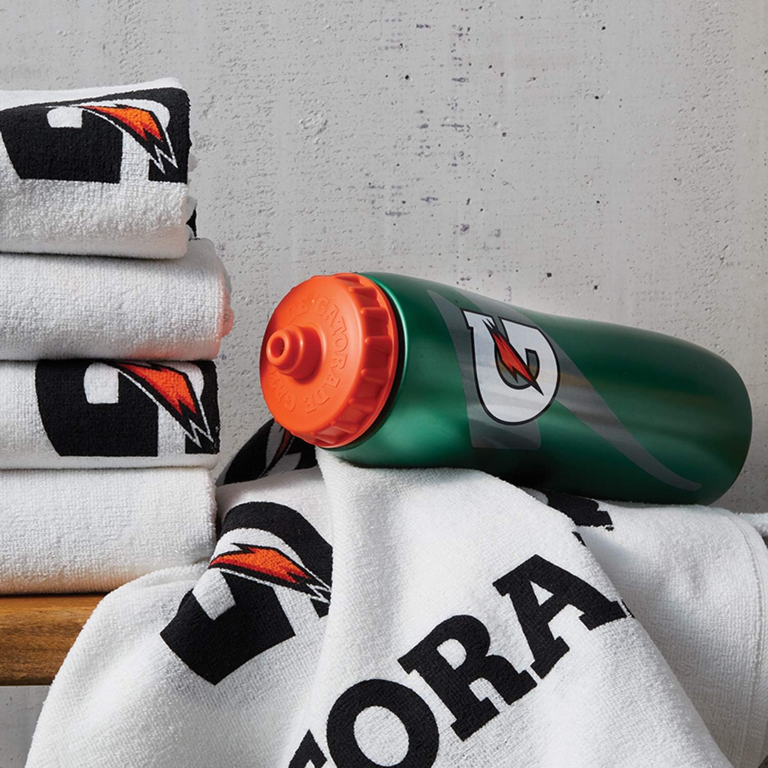 Toalla estilo Gatorade, único tamaño., talla única