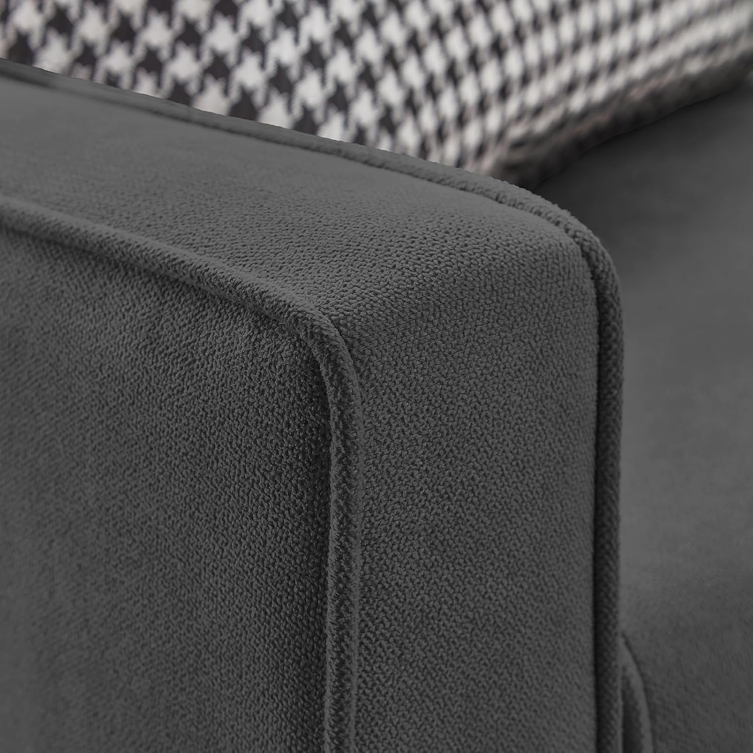 Elegante sofá de lino, sofá moderno mejora tu espacio vital con una sofisticación atemporal