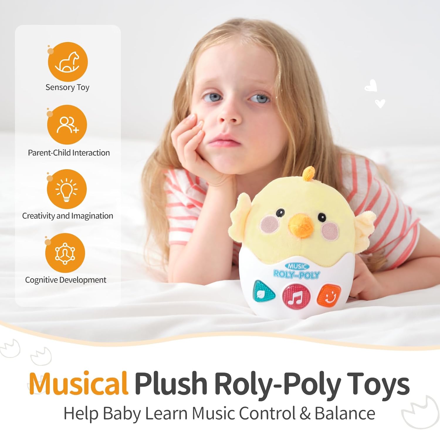 Juguetes sensoriales para bebés de 1 a 3 años, juguetes musicales Baby Einstein de 6 a 12 meses, juguetes de aprendizaje para la dentición para