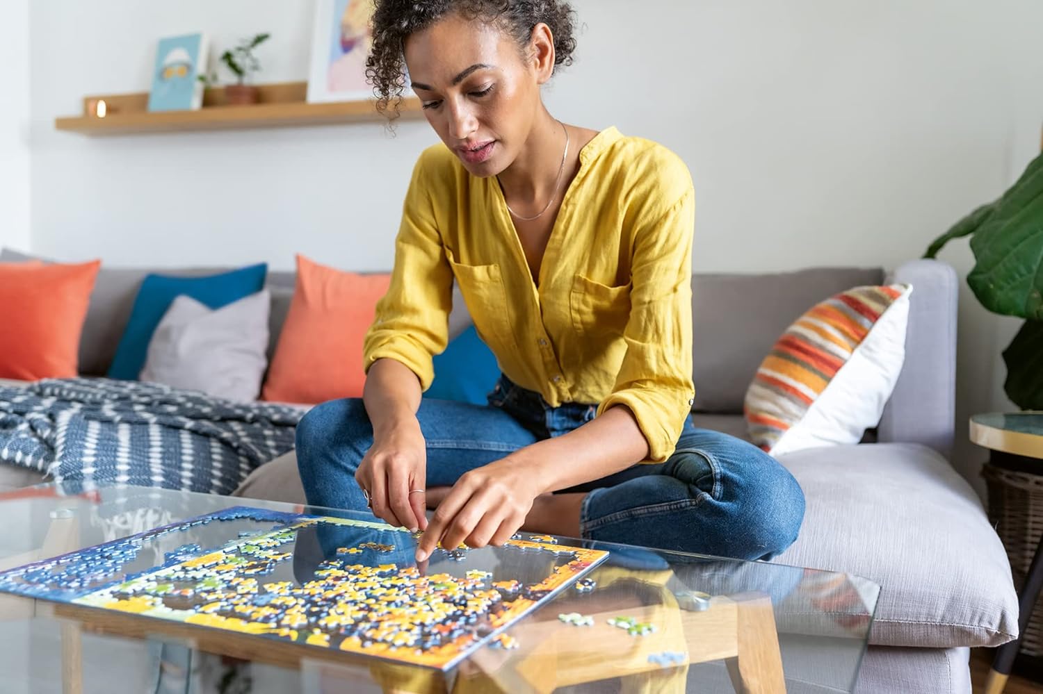 Ravensburger 16766 Forth Bridge at Sunset – Rompecabezas de 1000 piezas para adultos y niños a partir de 12 años