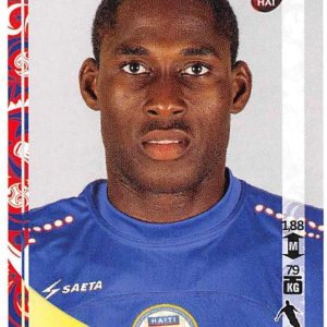 2016 Panini Copa America Centenario Soccer Sticker #174 James Marcelin 2 Inch wide X 3 inch tall album sticker 2016 Panini Copa America Centenario Soccer Sticker #174 James Marcelin 2 Inch wide X 3 inch tall album sticker