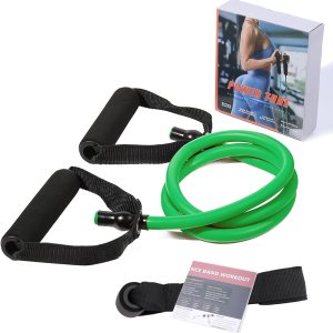 Bandas de resistencia con asas para entrenar mujeres y hombres, bandas de ejercicio con anclaje de puerta, bandas elásticas para entrenamientos en Bandas de resistencia con asas para entrenar mujeres y hombres, bandas de ejercicio con anclaje de puerta, bandas elásticas para entrenamientos en