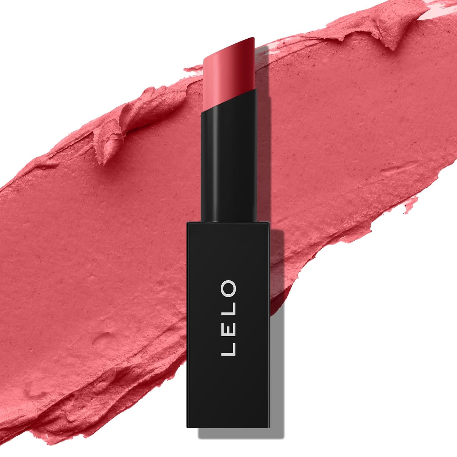 LELO MAKEUP – STYLO – Lápiz labial mate extra cremoso para mujer, lápiz labial de larga duración, pintalabios – 03 REBEL