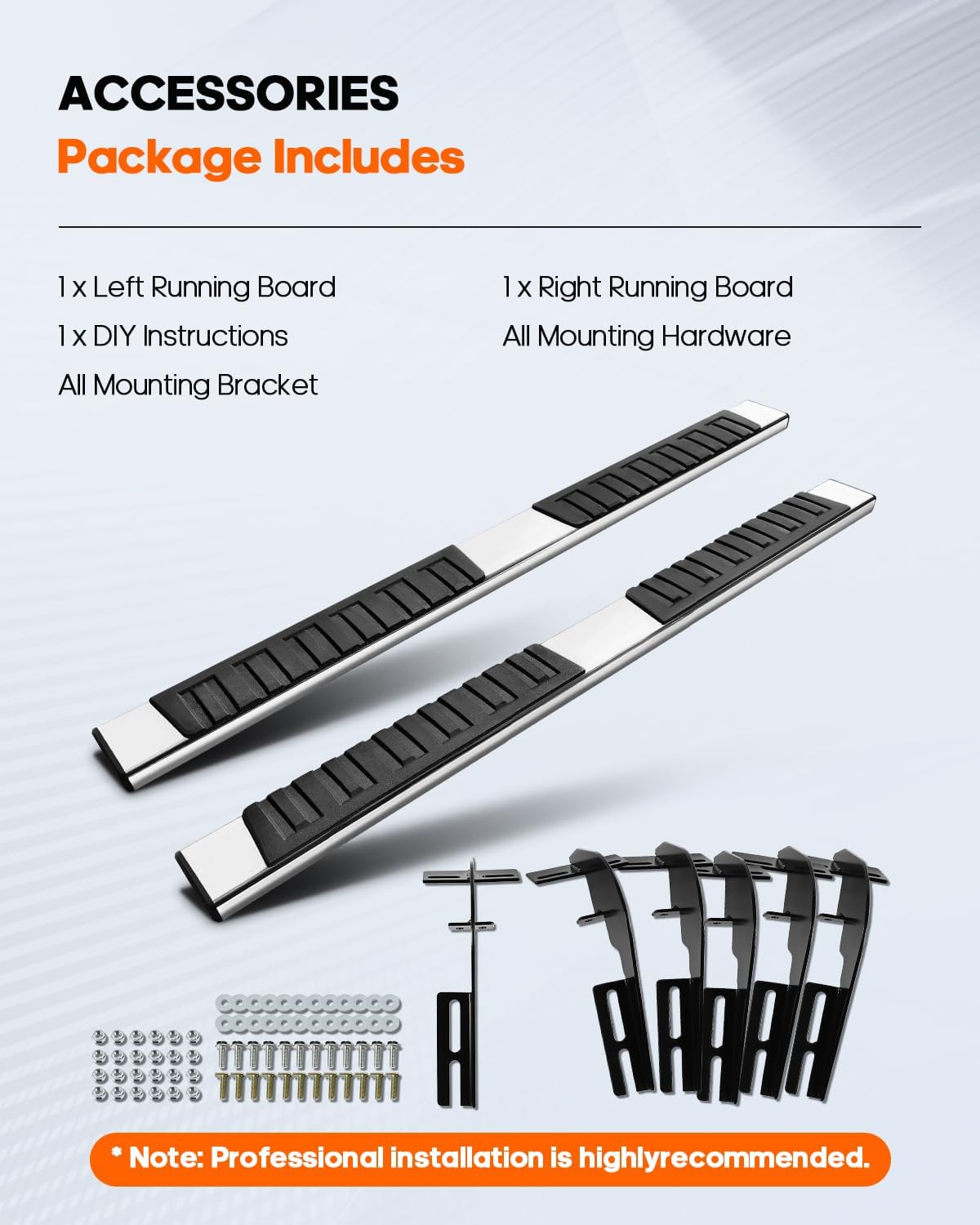 OCPTY Estribos de 6 pulgadas compatibles con Dodge Ram 1500 Crew Cab 2009-2018, 2019-2023 1500 Classic, 2010-2023 para Ram 25003500 barras laterales