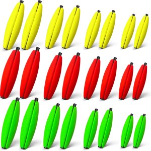 SEAOWL Flotadores de clavijas ranuradas, flotadores de pesca para bagre, bobber de espuma de cigarros de pesca para plataforma Santee, 1.5, 2, 2.5, SEAOWL Flotadores de clavijas ranuradas, flotadores de pesca para bagre, bobber de espuma de cigarros de pesca para plataforma Santee, 1.5, 2, 2.5,