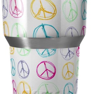 Skin Decal Wrap for Yeti Tumbler Rambler 30 oz Kearas Peace Signs (Tumbler NOT Included) by WraptorSkinz Skin Decal Wrap for Yeti Tumbler Rambler 30 oz Kearas Peace Signs (Tumbler NOT Included) by WraptorSkinz