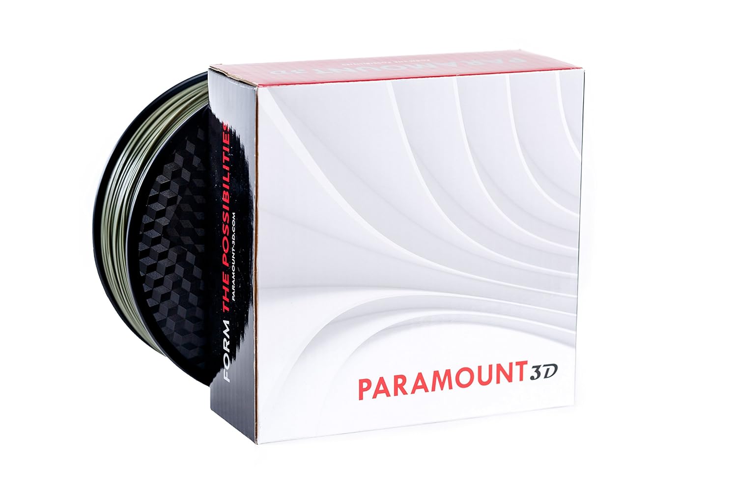 Paramount 3D Filamento PETG (verde militar) de 0.069 in y 2.2 lbs OGRL60037764G