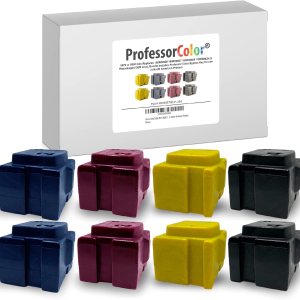 ColorQube 8570 o ColorQube 8580 Tinta reemplaza a 108R00926 108R00927 108R00928 108R00929 (8 tintas OEM reempaquetadas), el paquete incluye llave de ColorQube 8570 o ColorQube 8580 Tinta reemplaza a 108R00926 108R00927 108R00928 108R00929 (8 tintas OEM reempaquetadas), el paquete incluye llave de