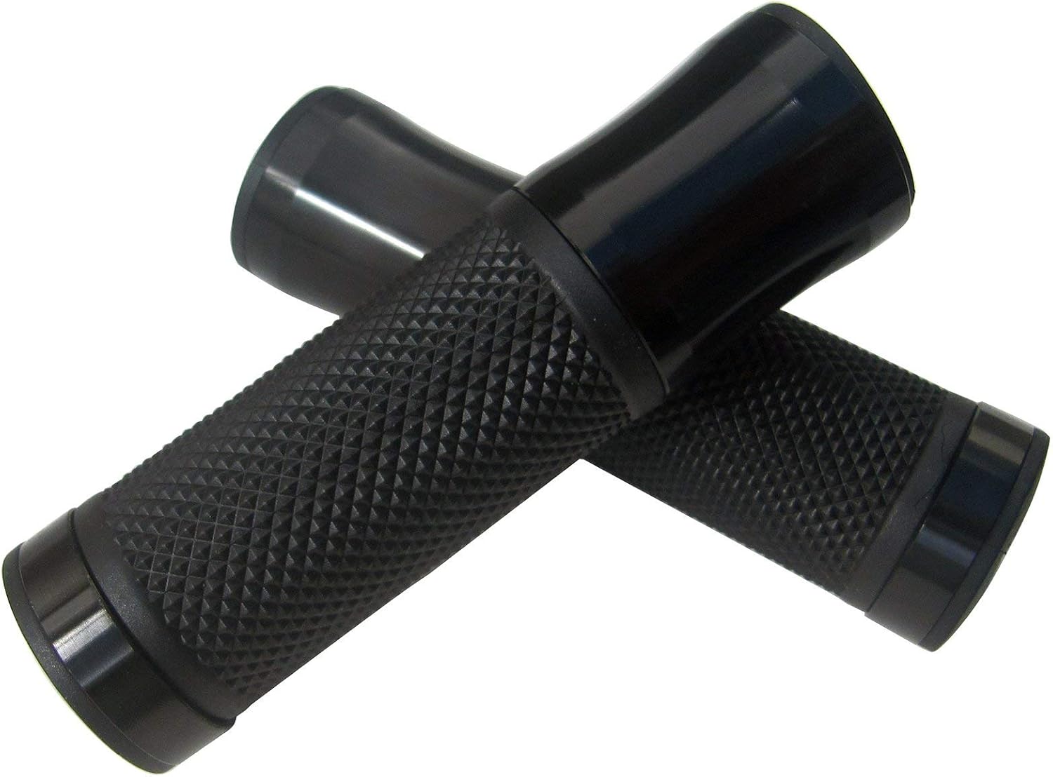 Empuñaduras de manillar de extremo abierto, color negro compatible con Ducati Monster 750 S