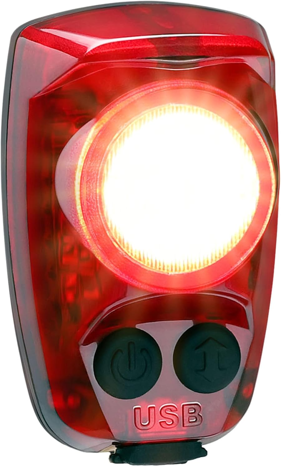 Cygolite Hotshot Pro – Modelos de luz trasera de bicicleta de 200 y 150 lúmenes, estilos de montaje duro y flexible, 6 modos de noche y día,