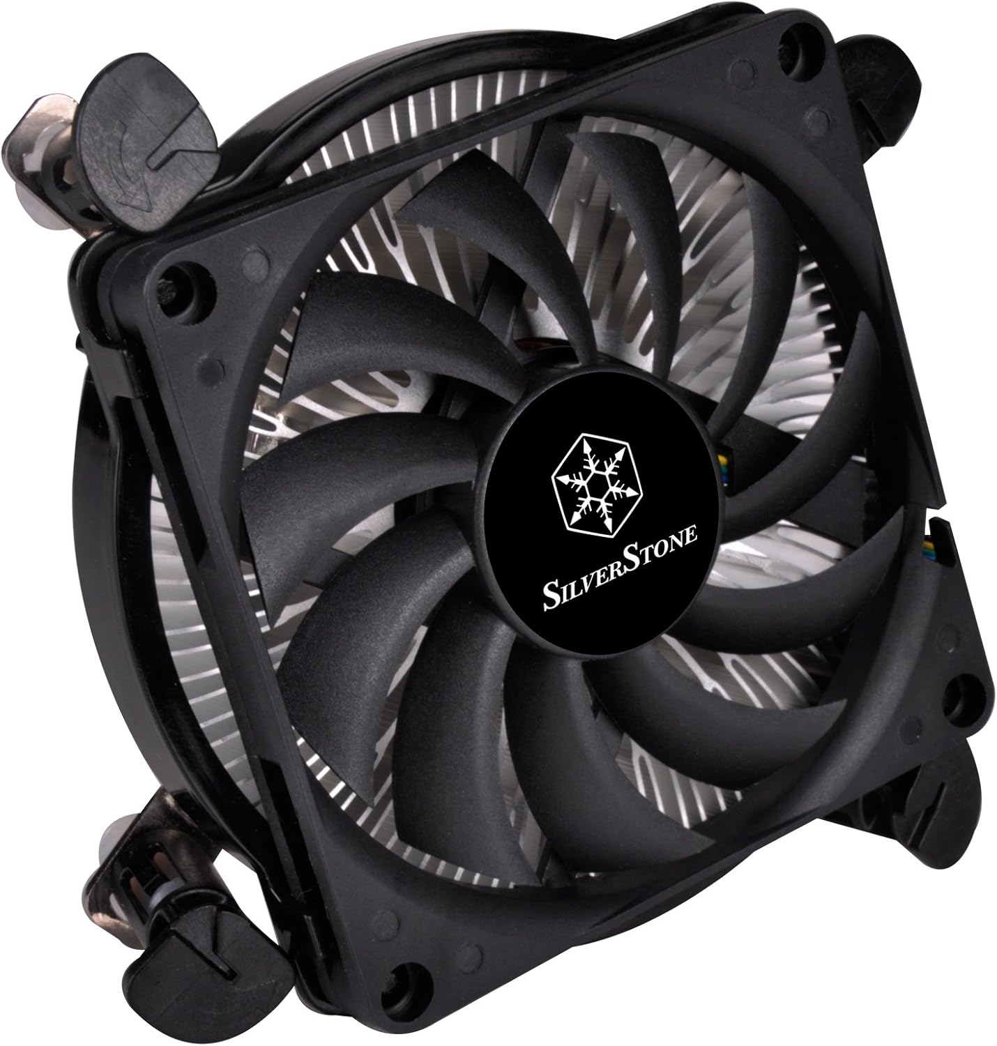 SilverStone Technology Silverstone NT08-115XP – Enfriador de CPU de perfil bajo de 1.299 in de altura para CPU Intel LGA115X y LGA1200,