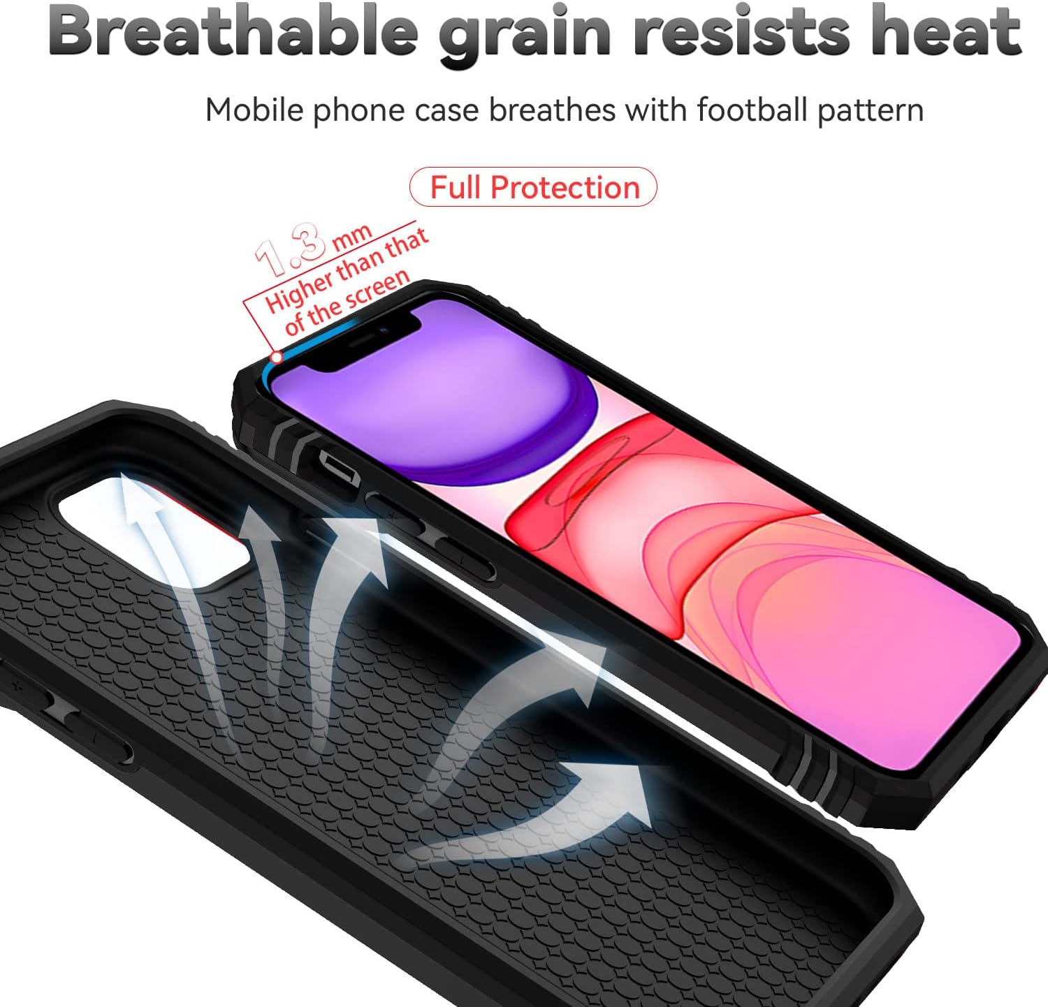 Hitaoyou Funda para iPhone 11 Pro con protección de lente, funda para iPhone 11 Pro con funda para cámara y soporte, de grado militar, a prueba de