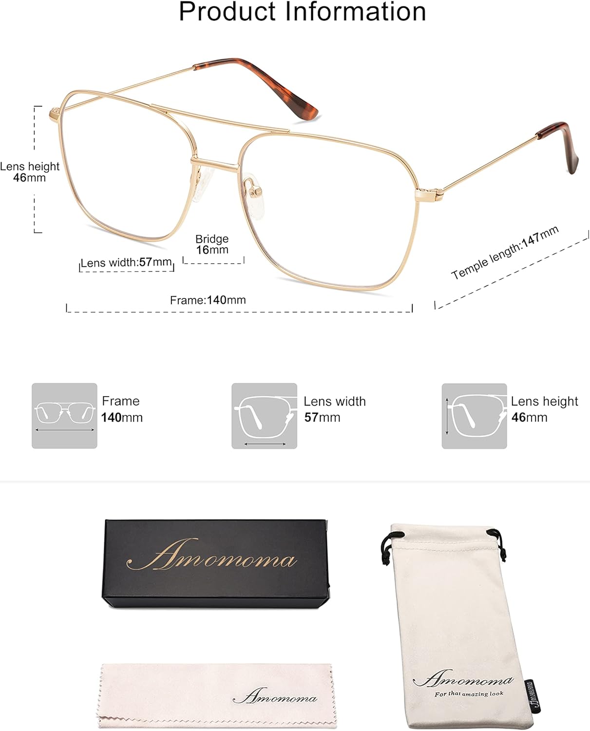 Lentes de lectura retro para mujeres y hombres, aviador, cuadrado, luz azul, computadora de lectura para mujer, lector 1.50 2.00 AM6076