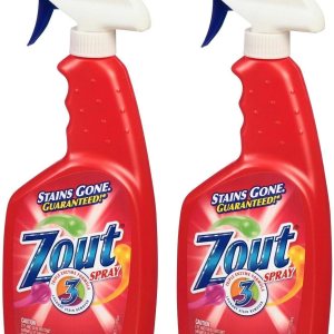 Zout Removedor de manchas de lavandería – 22 oz – 2 paquetes Zout Removedor de manchas de lavandería – 22 oz – 2 paquetes