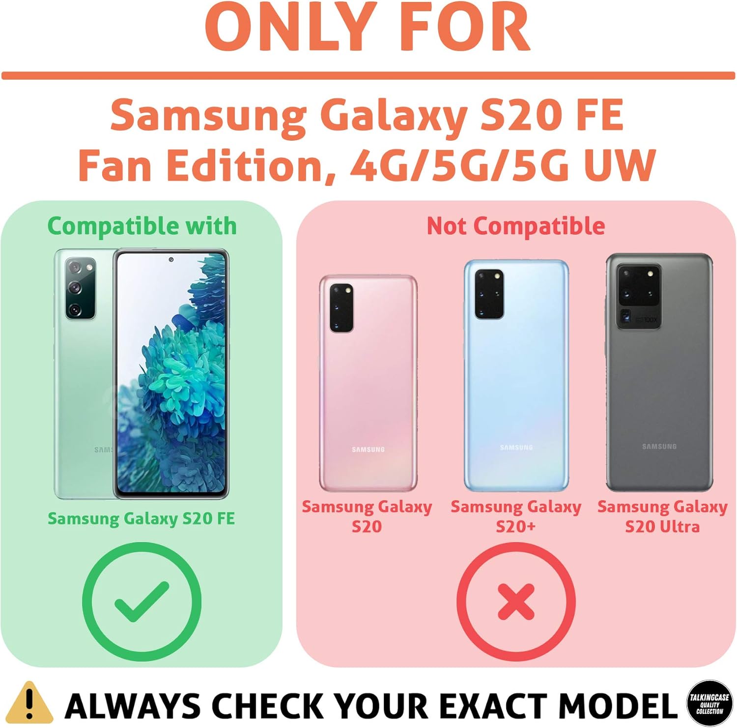 Funda transparente para Samsung Galaxy S20 FE 4G5G, S20 FE 5G UW, (no S20), impresión de Navidad 2, ligera, flexible, suave al tacto, antiarañazos,