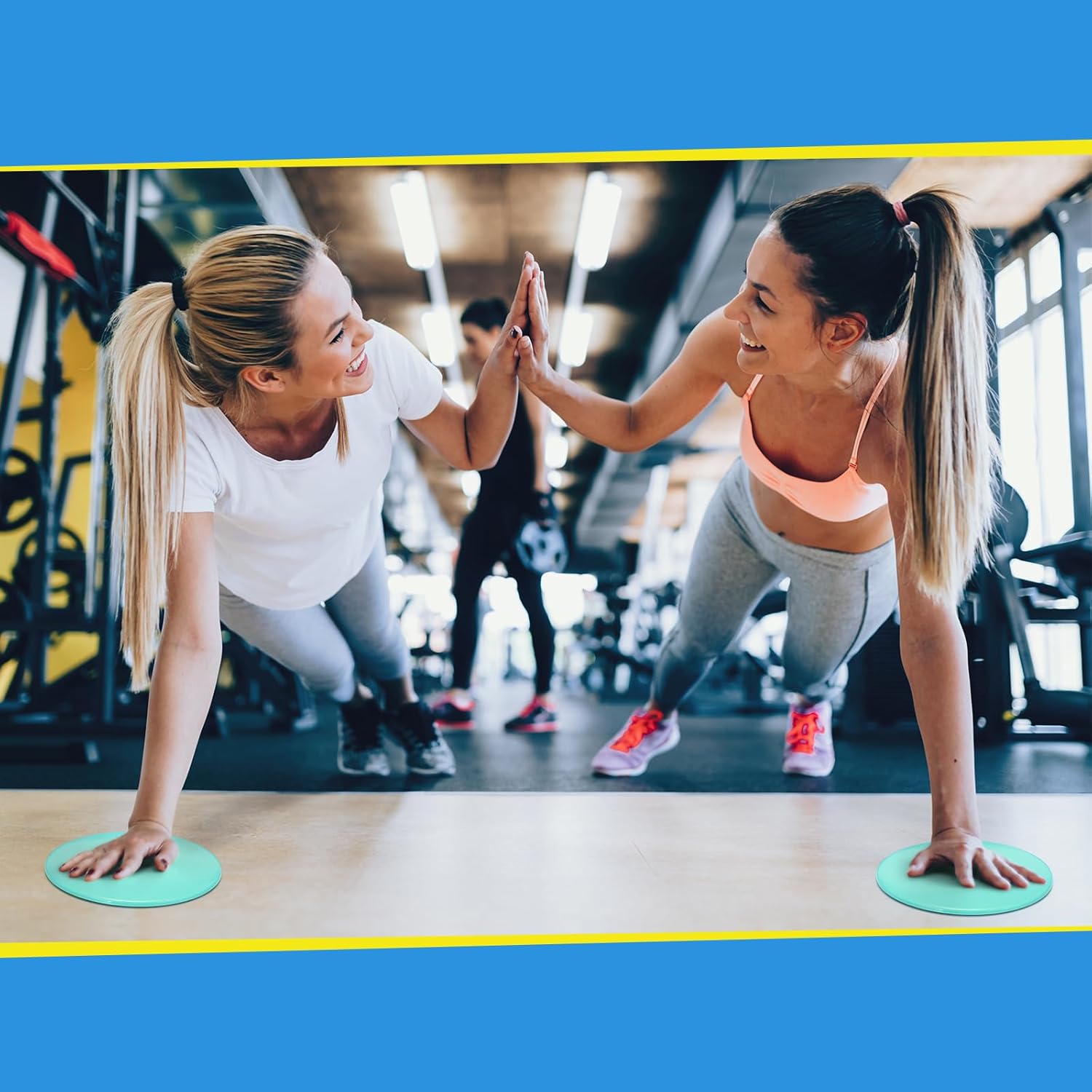 Jenaai Core Sliders – Discos deslizantes de ejercicio para clases de entrenamiento en grupo, deslizador de fitness para entrenar deslizadores de