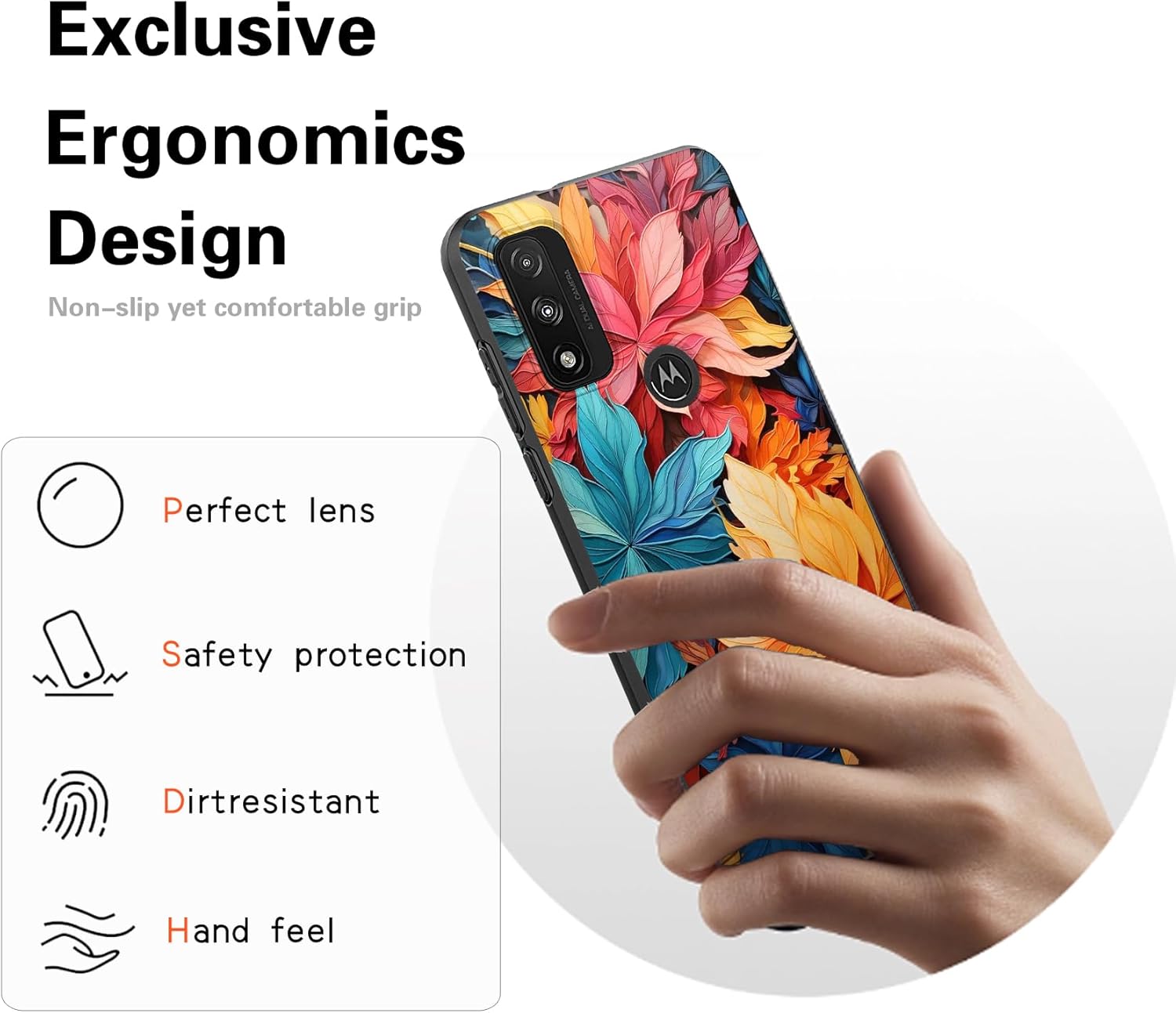 Funda para Moto G Play 2023, Moto G Pure, TPU delgada de goma de silicona flexible, funda protectora suave para Motorola Moto G Play 2023  Moto G