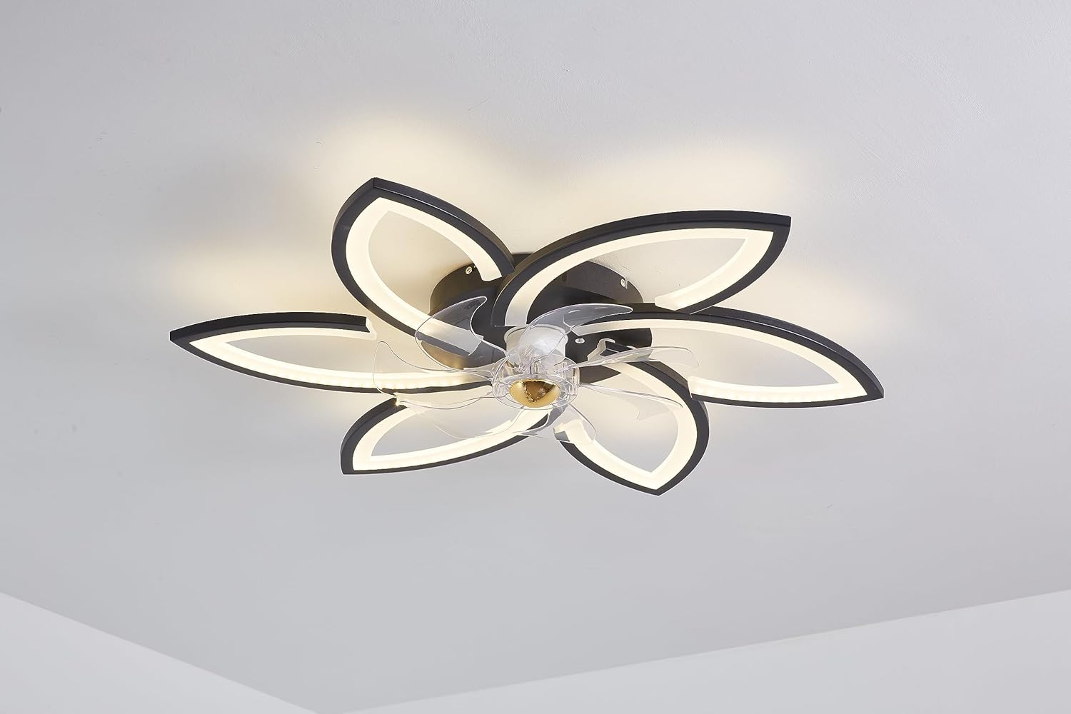 Lámpara de techo LED regulable de montaje empotrado, lámpara de techo con control remoto, lámpara de techo acrílica para isla de cocina, candelabros