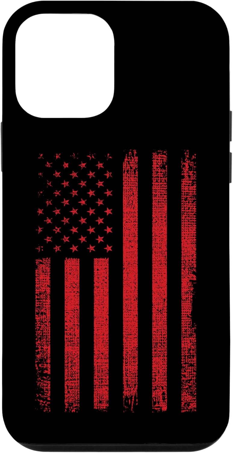 iPhone 12 mini Bandera de Estados Unidos para un patriota de los Estados Unidos, patriotismo y funda patriótica