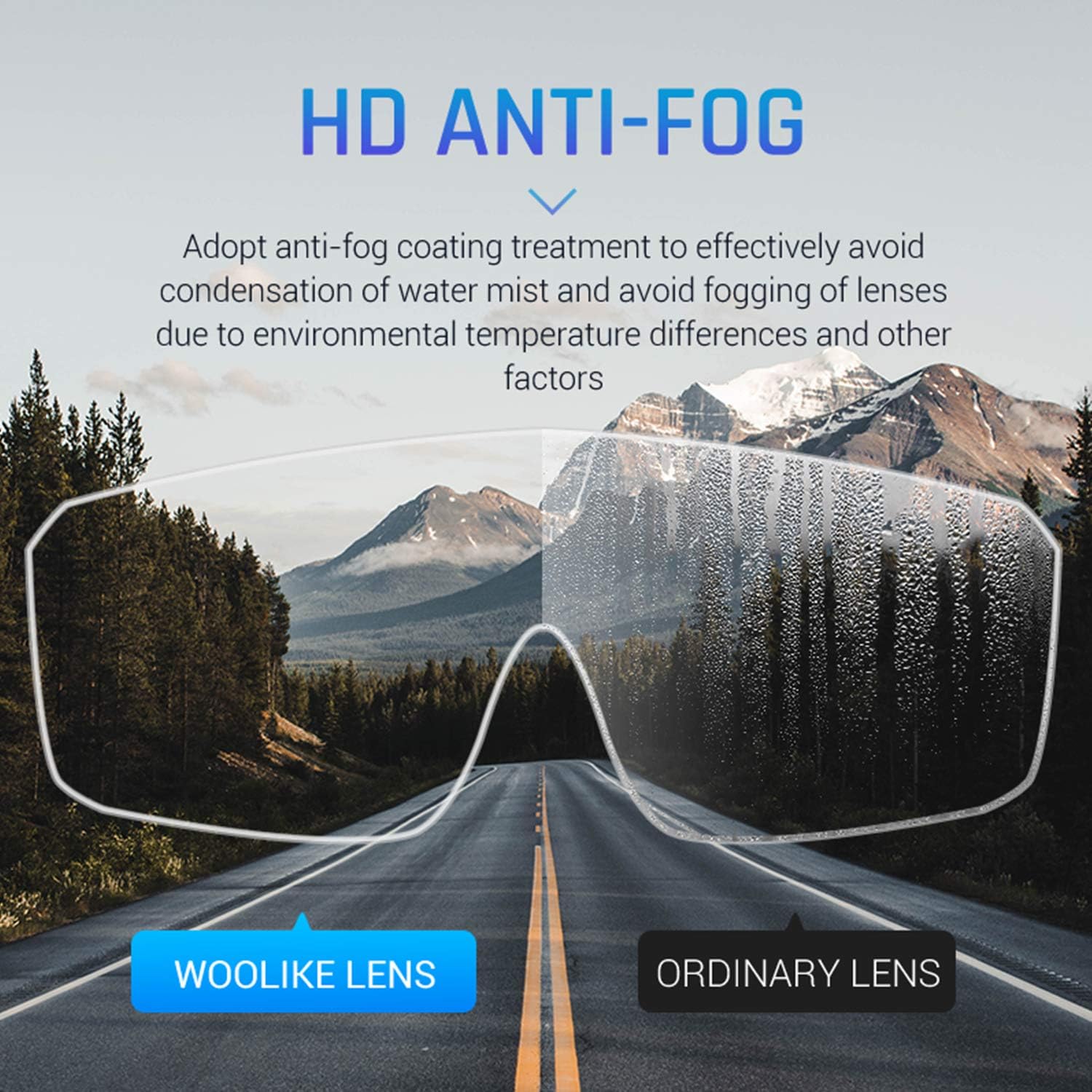 FA-02 – Gafas de seguridad con lentes antiniebla