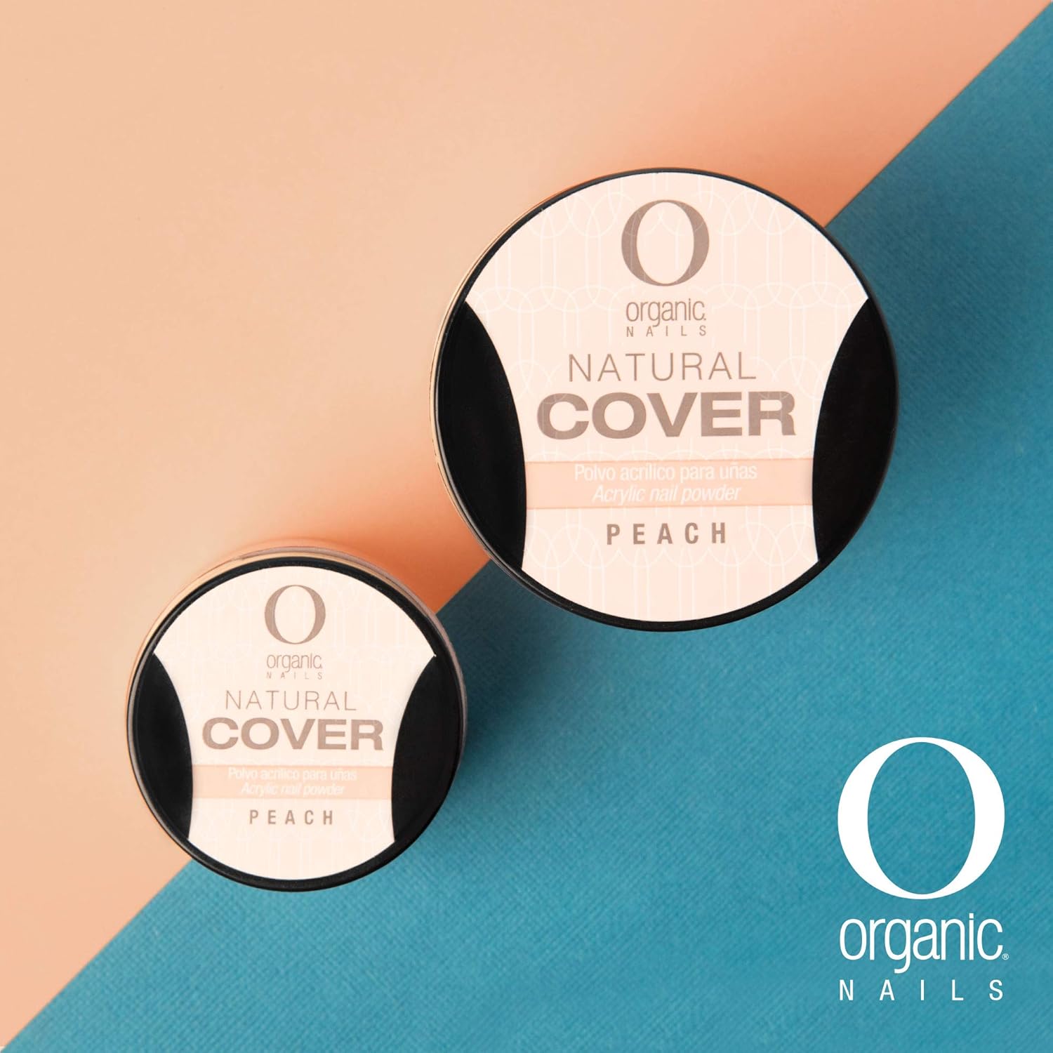 CUBIERTA DE UÑAS ORGÁNICAS DE MELOCOTÓN disponible en 3 tamaños 0.49 oz,1.76 oz,140grs (0.49 oz)