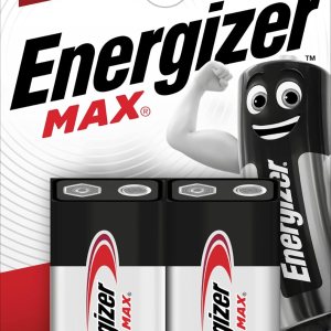 Energizer Batería 9V Max 2-pak, 235483 Energizer Batería 9V Max 2-pak, 235483