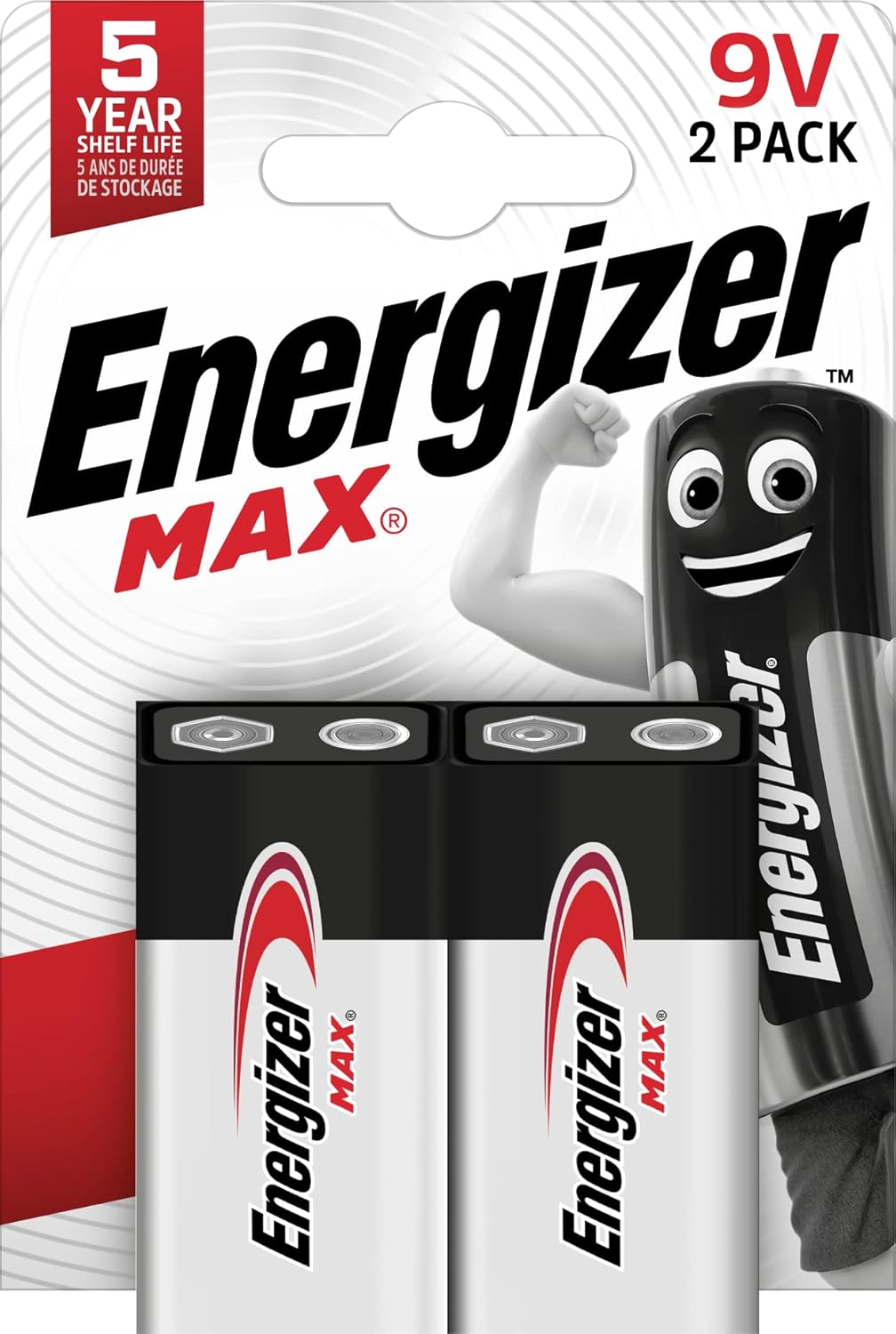 Energizer Batería 9V Max 2-pak, 235483