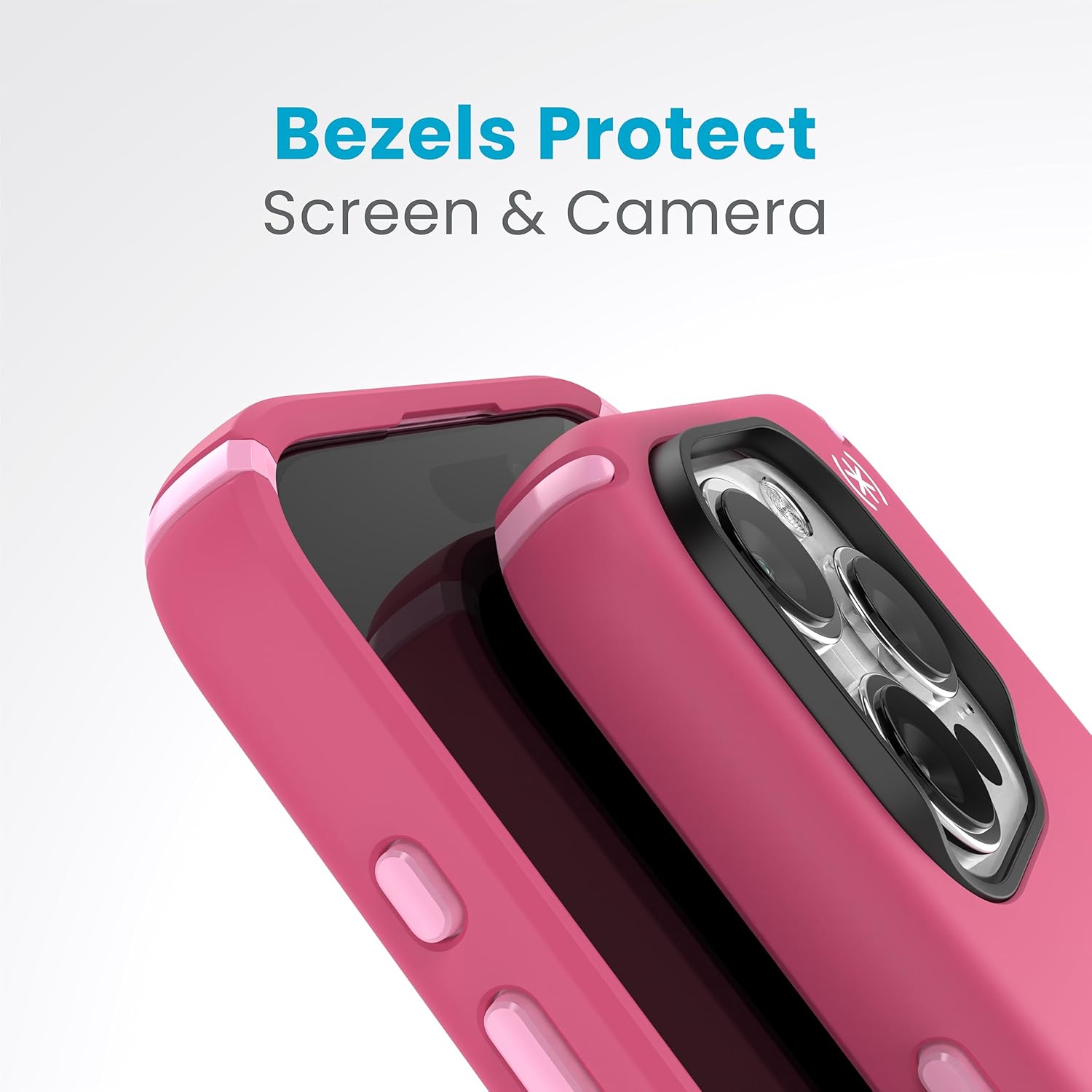 Speck Presidio2 Pro Funda para iPhone 15 Pro, diseñada para MagSafe, protección contra caídas, resistente a los arañazos, suave al tacto, funda para