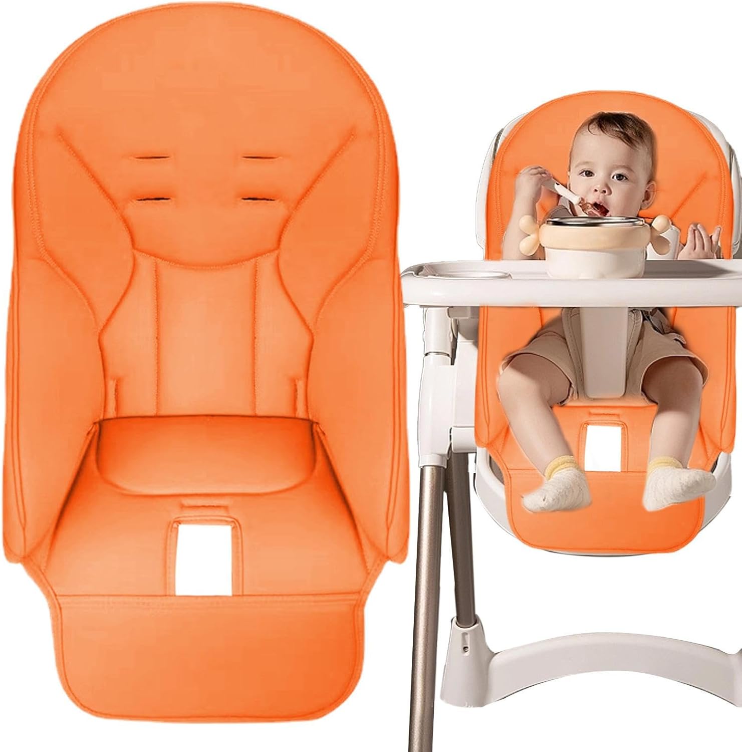 Fundas para silla alta para bebé, cojín de silla alta, funda de repuesto universal para silla alta Gracos, para silla alta Ingenuity