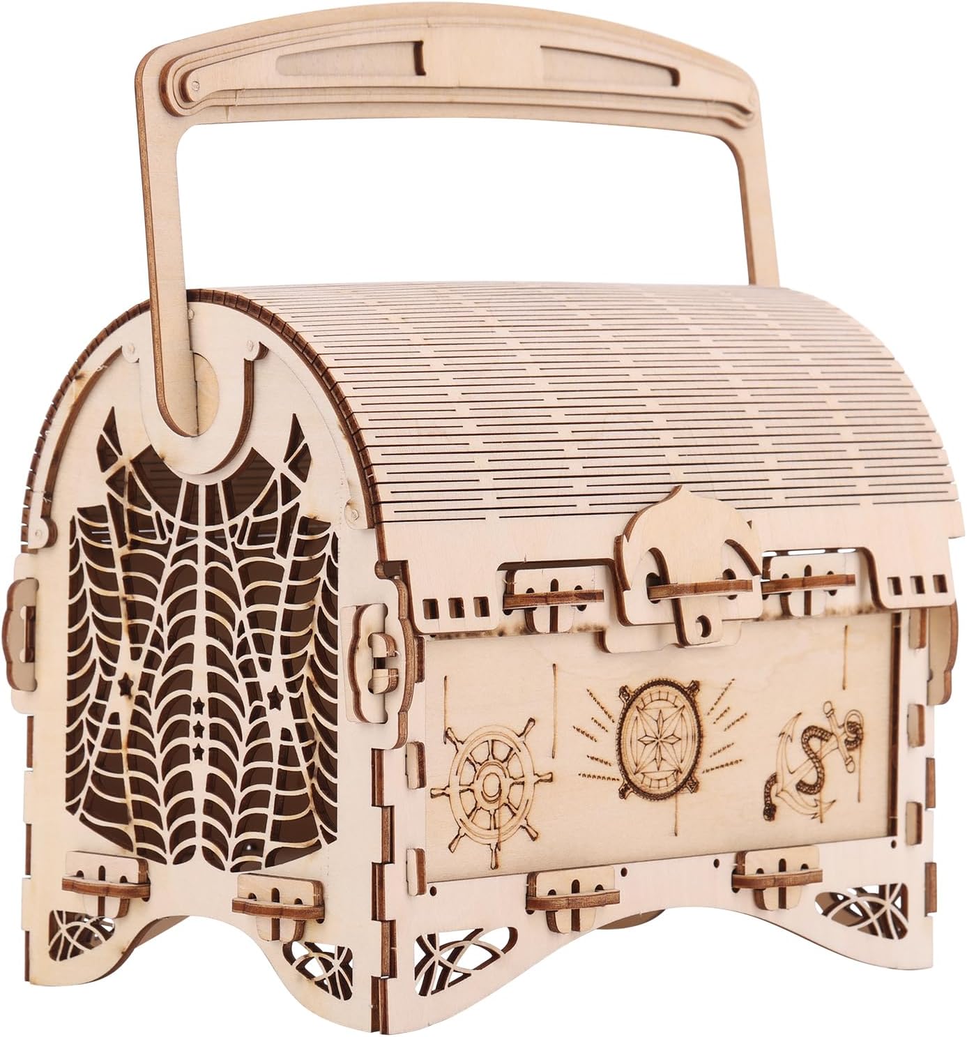 3D Wooden Puzzle for Adults, Educational Toys Jigsaw Puzzle DIY Model Kit with Rubber Motor Laser Cut Wooden Puzzle, Multi-Style, Self-Assembling