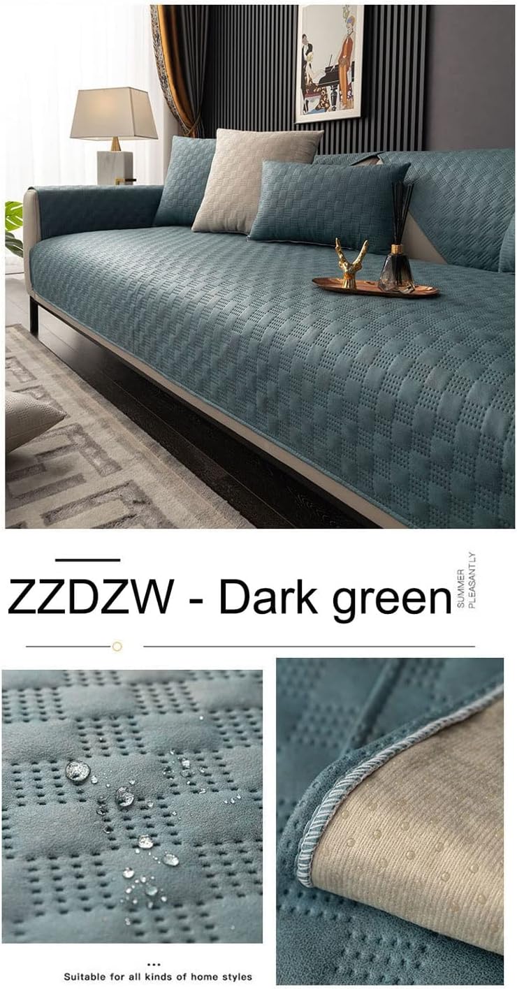 GWTYR Funda de sofá impermeable para mascotas, funda de cojín de sofá lavable para seccionales, funda protectora de sofá para perros, muebles
