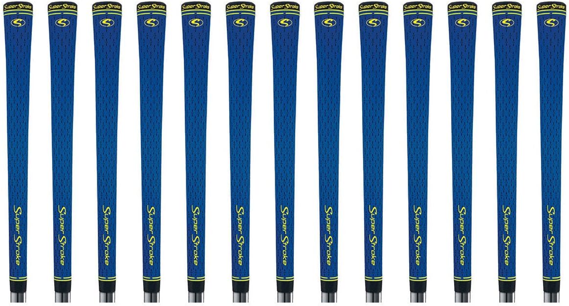 SuperStroke S-Tech – Paquete de agarre de golf (13 piezas), estándar, azul