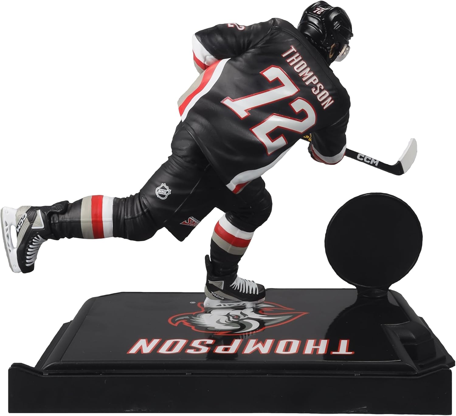 McFarlane Toys – Tage Thompson (Buffalo Sabres) Figura posada de la NHL de 7 pulgadas, Picks deportivos de McFarlane