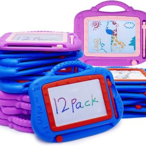 Tablero magnético de dibujo para niños, juguetes de viaje a granel para niños de 3, 4, 5, 6 años, colorido bloc de bocetos a granel para niños y Tablero magnético de dibujo para niños, juguetes de viaje a granel para niños de 3, 4, 5, 6 años, colorido bloc de bocetos a granel para niños y