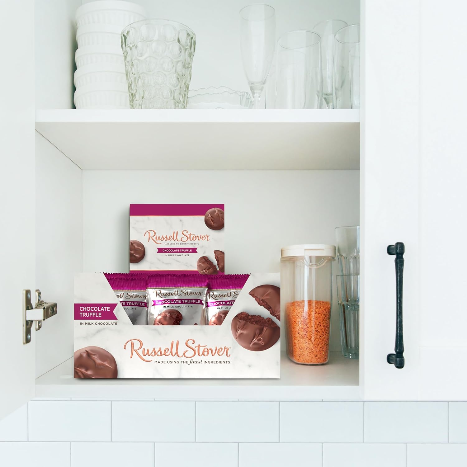 Russell Stover Trufa de chocolate con leche – 0.55 oz (paquete de 36)