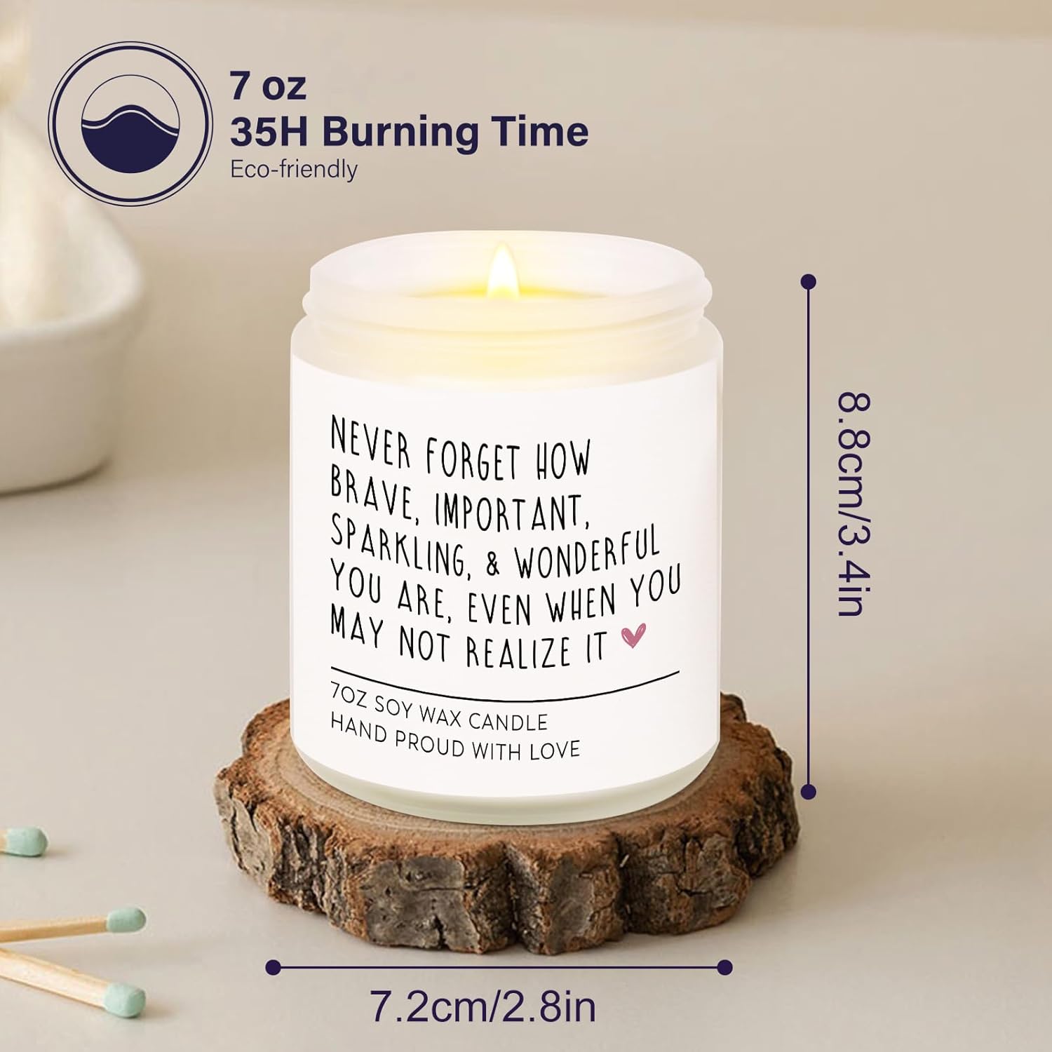 Velas perfumadas  Regalos inspiradores para mujeres, regalos de cumpleaños para ella, alientoanimaciónregalos motivacionalespositivos para amigos,