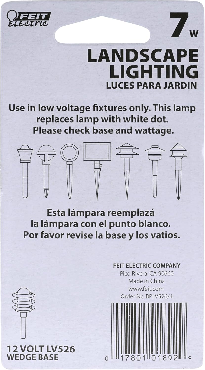 Feit Electric BPLV5264 Bombilla incandescente T5 de 7 vatios, 2700 k blanco suave (BPLV5264RP)