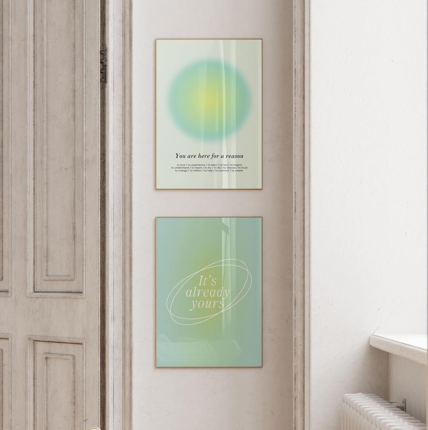 iHery Juego de 3 pósteres sin marco de números de ángel de aura 777, arte de pared de 16 x 20 pulgadas, decoración estética de Tiktok, afirmación