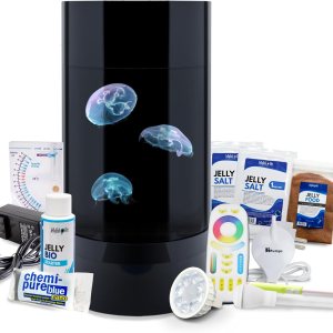 Jellyfish Art Jelly Cylinder Nano Generation 2 (kit solo acuario) – Acuario principiante para medusas vivas Jellyfish Art Jelly Cylinder Nano Generation 2 (kit solo acuario) – Acuario principiante para medusas vivas