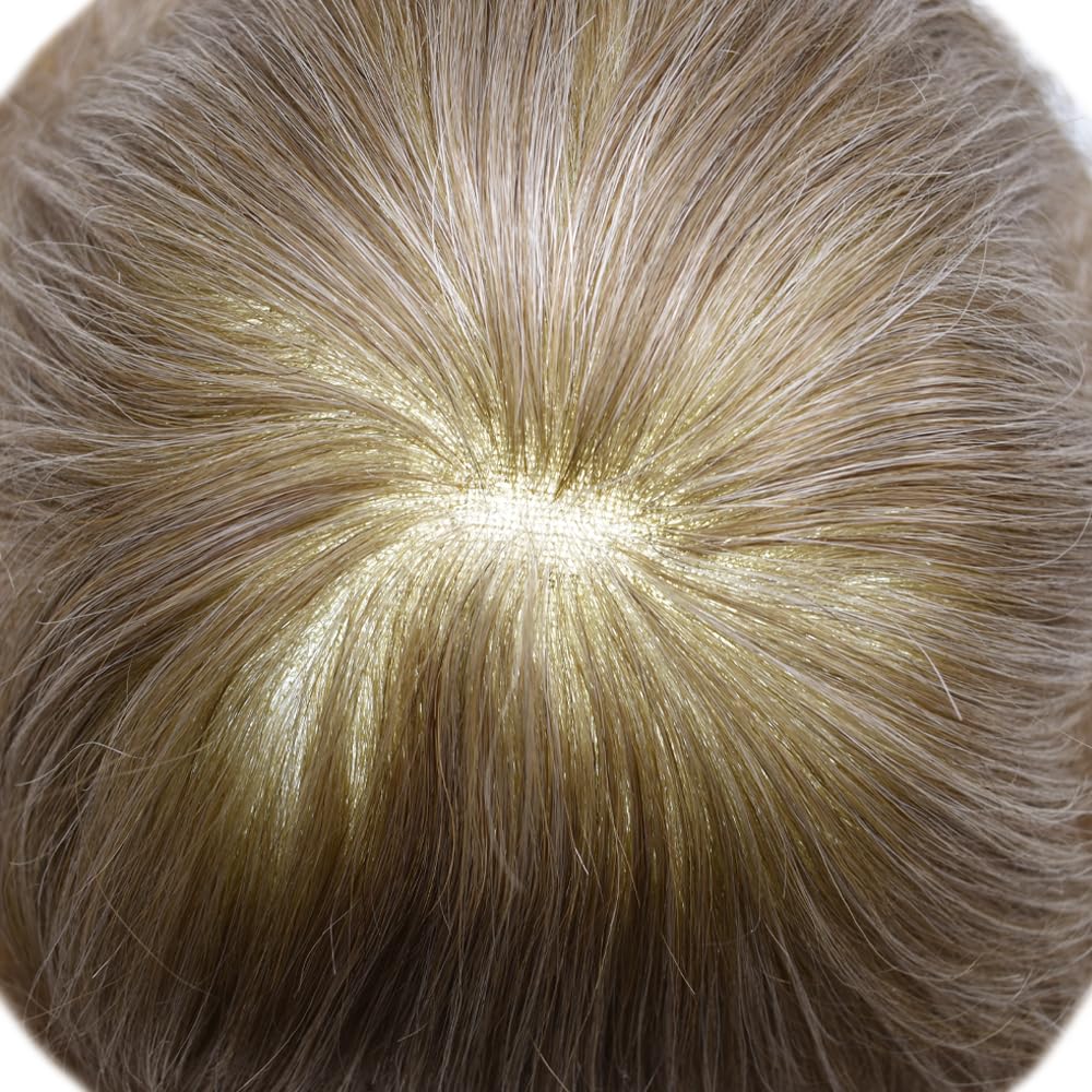 Toupee para los hombres pieza de cabello humano real completo encaje suizo hombres tupé sistema de reemplazo de pelo para hombres 8×10 100% densidad