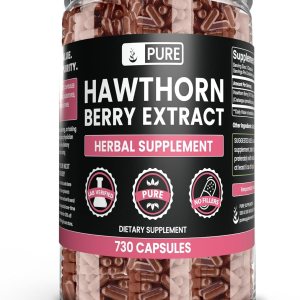 Extracto de bayas de espino puro (730 cápsulas) puro y natural, sin aditivos ni rellenos Extracto de bayas de espino puro (730 cápsulas) puro y natural, sin aditivos ni rellenos