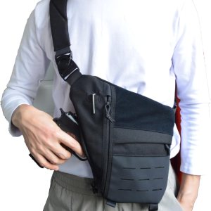 Bolsa de transporte oculta para hombres, bolsa de pecho de pistolas, bolsa cruzada antirladrón, mochila de bolsillo personal Bolsa de transporte oculta para hombres, bolsa de pecho de pistolas, bolsa cruzada antirladrón, mochila de bolsillo personal