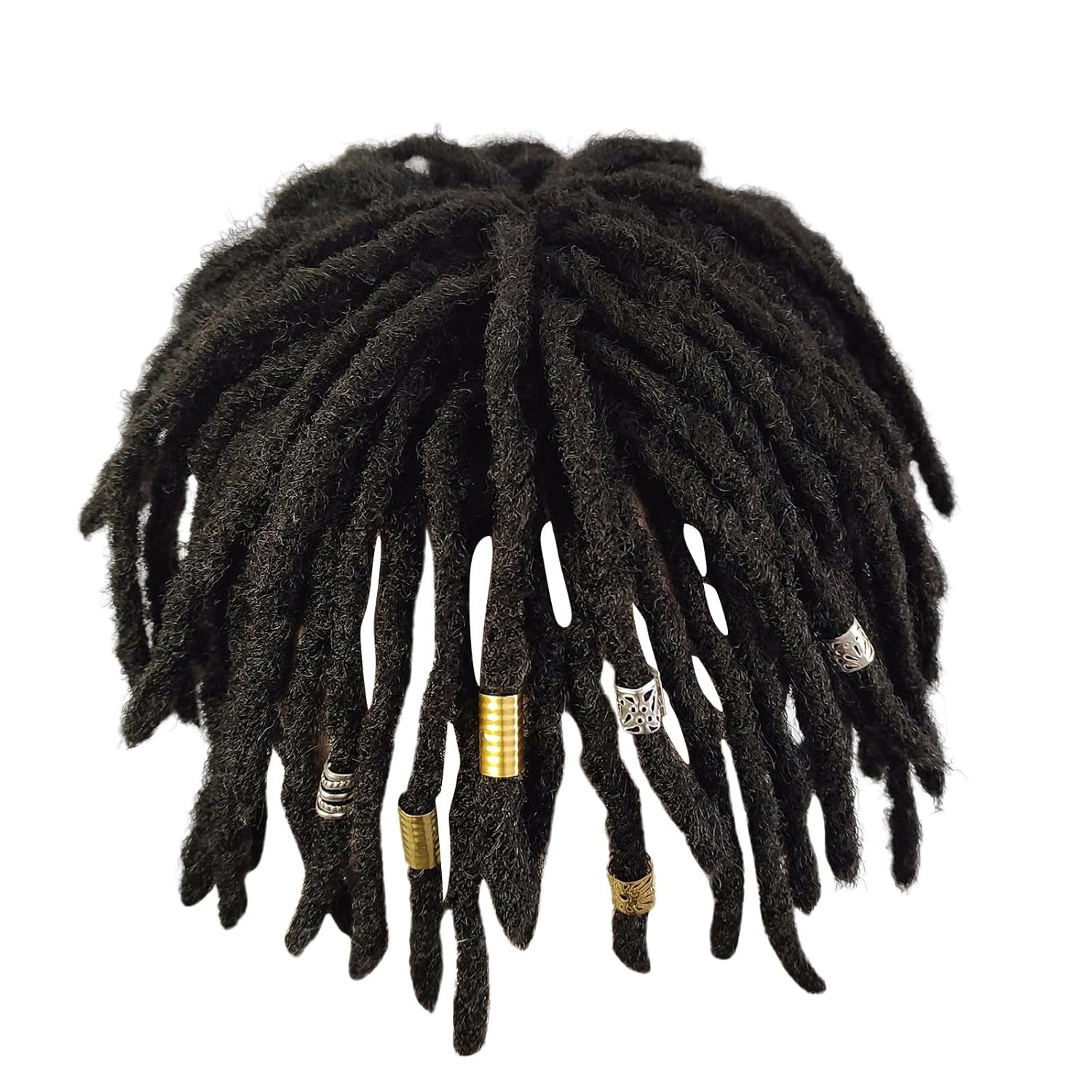 Peluca de encaje frontal de cabello Hip Hop para hombre, cabello afroamericano de fibra, pieza de cabello rizado, peluca masculina, juego de trenzas